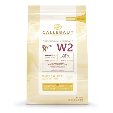 ČOKOLADA BIJELA CALLETS 2.5KG