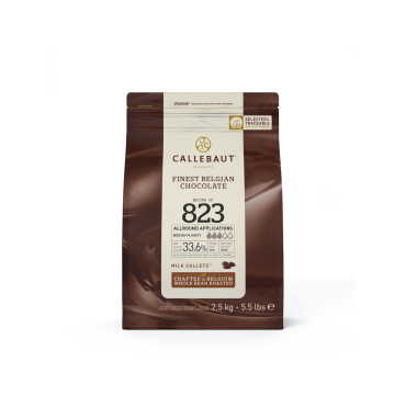 ČOKOLADA MILK CHOC. CALLETS 2,5kg