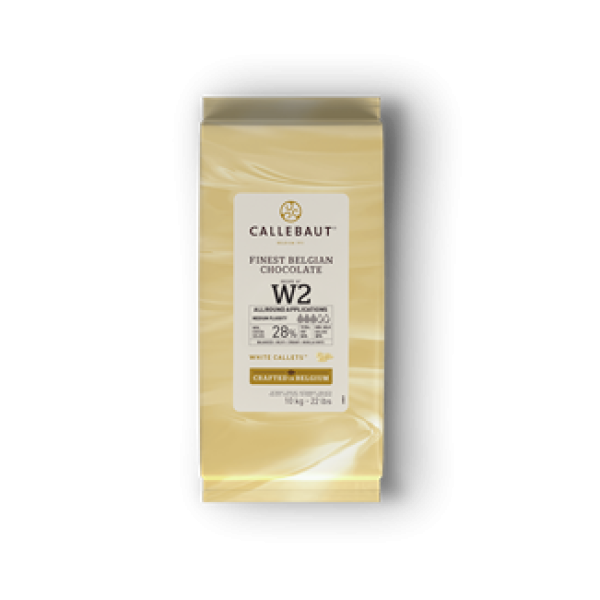 ČOKOLADA WHITE CHOCOLATE CALLETS 10kg