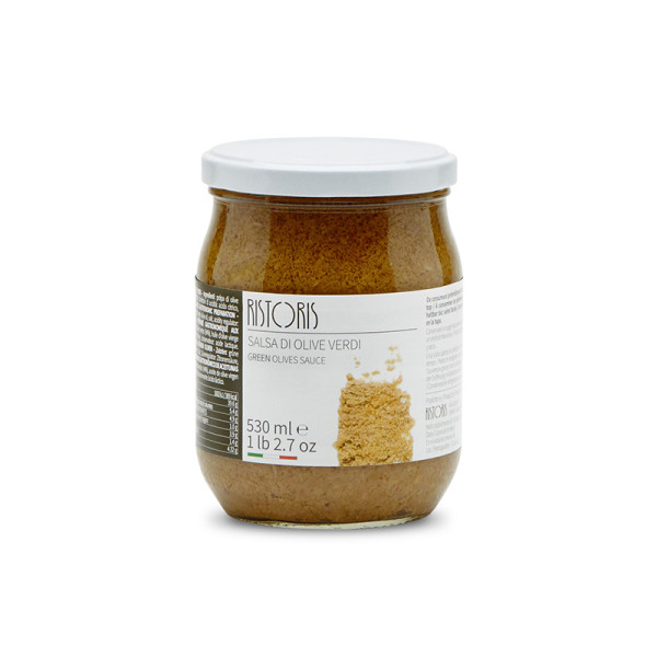 PESTO ZELENIH MASLINA 530g RISTORIS