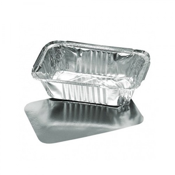 Posude aluminijske s poklopcem R45L 100kom