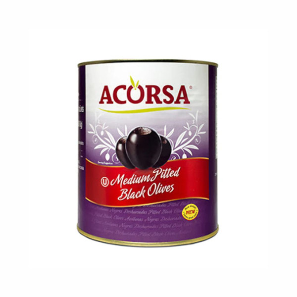 Masline crne otkoštane 4200g