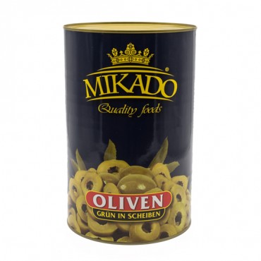 Masline zelene rezane 4100g