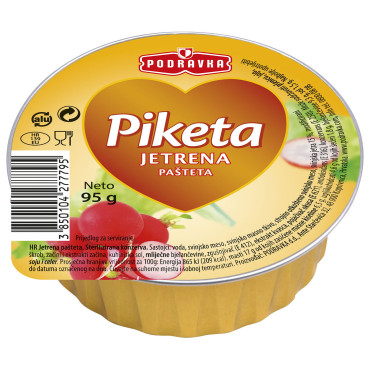 Pašteta jetrena Piketa 100g