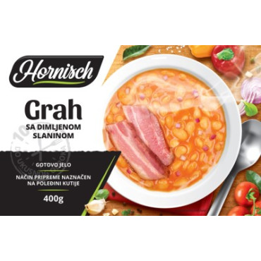 GRAH SA DIMLJENOM SLANINOM 400G HORNISCH