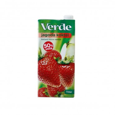 Sok nektar jagoda/jabuka 1l