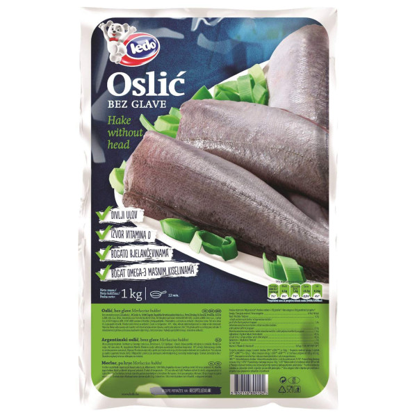 Oslić bez glave 1 kg