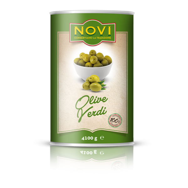 ZELENE CIJELE MASLINE 4100g - NOVI