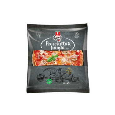 PIZZA PRŠUT I GLJIVE 28 cm 400 g KOCH