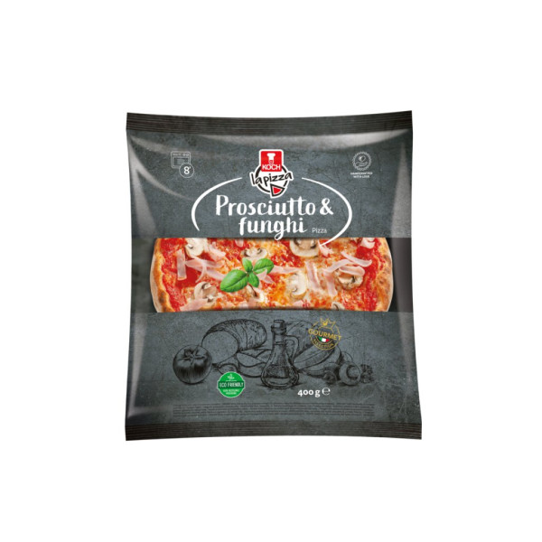 PIZZA PRŠUT I GLJIVE 28 cm 400 g KOCH