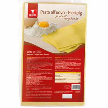 LASAGNE LIST JAJA 20x40 cm 2000 g DS