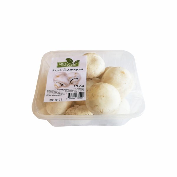 Svježi Šampinjoni plitica 500g