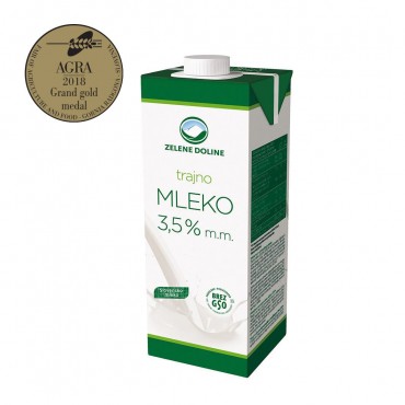 Trajno mlijeko 3,5% mm, 1l