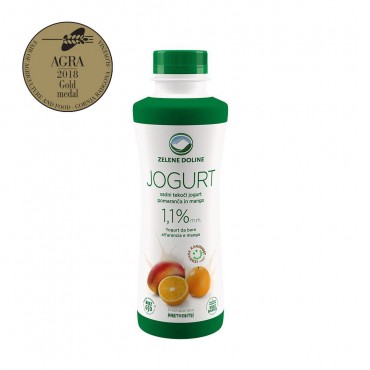  Tekući jogurt naranča/mango 500g 