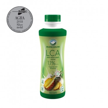 LCA voćni tekući jogurt ananas 1,1%mm500g