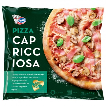 Pizza capricciosa 400 g