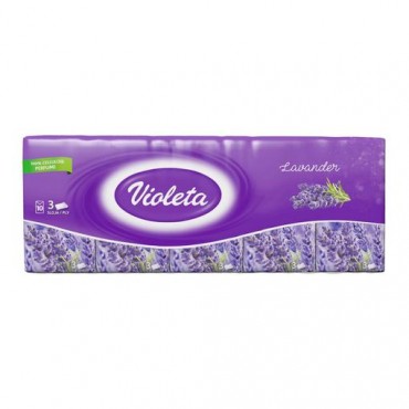 Maramice lavanda 3-sloja 10/1