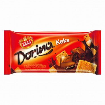 Čokolada s keksom 80g