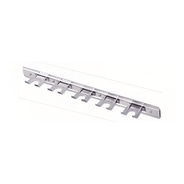 POSTOLJE ZIDNO INOX, 5 MJESTA