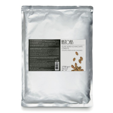 Začinjene gnječene zelene masline 1000 g